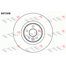 BS7202B FTE Тормозной диск