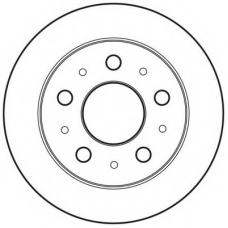 562757BC BENDIX Тормозной диск