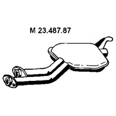 23.487.87 EBERSPACHER Средний глушитель выхлопных газов