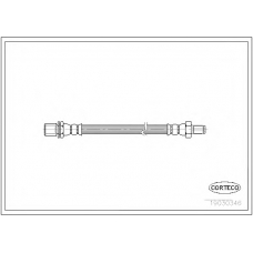 19030346 CORTECO Тормозной шланг