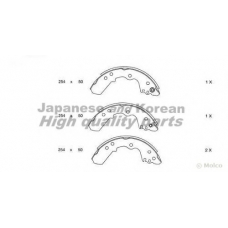 1050-5009 ASHUKI Комплект тормозных колодок