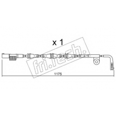 SU.253 fri.tech. Сигнализатор, износ тормозных колодок