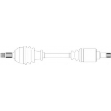 PE3159 General Ricambi Приводной вал