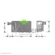 94-5693 KAGER Испаритель, кондиционер