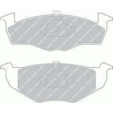 TAR1054 FERODO Дисковые тормозные колодки компл.