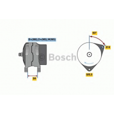 0 986 080 820 BOSCH Генератор