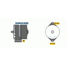 9 120 080 144 BOSCH Генератор