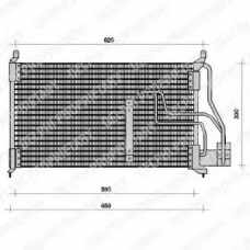 TSP0225048 DELPHI Конденсатор, кондиционер