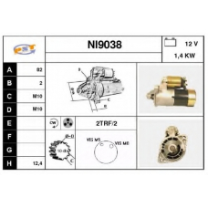 NI9038 SNRA Стартер