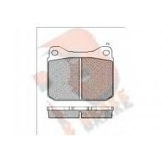 RB0140 R BRAKE Комплект тормозных колодок, дисковый тормоз
