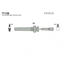 T112B TESLA Комплект проводов зажигания