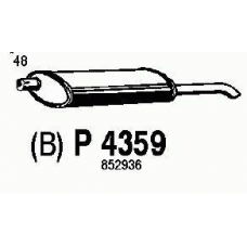 P4359 FENNO Глушитель выхлопных газов конечный