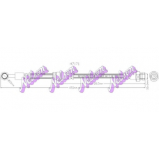 H7171 Brovex-Nelson Тормозной шланг