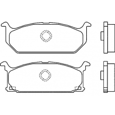 21252 150  0 5 T4047 TEXTAR Колодки тормозные