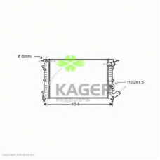 31-0931 KAGER Радиатор, охлаждение двигателя