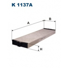 K1137A FILTRON Фильтр, воздух во внутренном пространстве