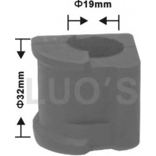 310033 LUO'S Опора, стабилизатор