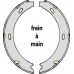 M698 MGA Комплект тормозных колодок, стояночная тормозная с