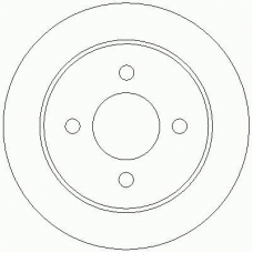 D2263 ROULUNDS Тормозной диск