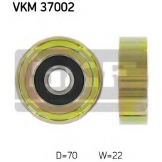 VKM 37002 SKF Паразитный / ведущий ролик, поликлиновой ремень