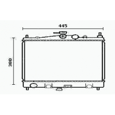 RM0573 EQUAL QUALITY Радиатор, охлаждение двигателя