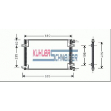 1720121 KUHLER SCHNEIDER Конденсатор, кондиционер