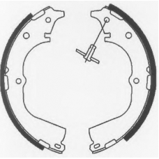BS881 QUINTON HAZELL Комплект тормозных колодок