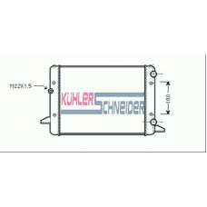 1319201 KUHLER SCHNEIDER Радиатор, охлаждение двигател