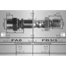 80333 Malo Тормозной шланг