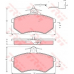 GDB404 TRW Комплект тормозных колодок, дисковый тормоз