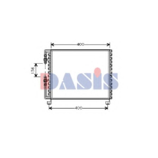 012040N AKS DASIS Конденсатор, кондиционер