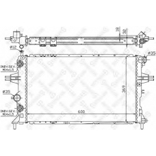 10-26065-SX STELLOX Радиатор, охлаждение двигателя