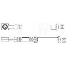 G1900.50 WOKING Тормозной шланг