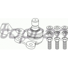 200 506 TOPRAN Несущий / направляющий шарнир