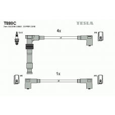 T880C TESLA Комплект проводов зажигания