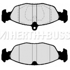 J3600904 NIPPARTS Комплект тормозных колодок, дисковый тормоз