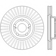 562453BC BENDIX Тормозной диск