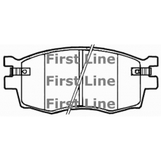 FBP3561 FIRST LINE Комплект тормозных колодок, дисковый тормоз