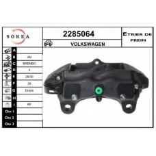 2285064 EAI Тормозной суппорт