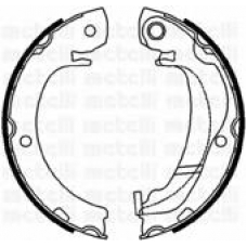 53-0453 METELLI Комплект тормозных колодок, стояночная тормозная с