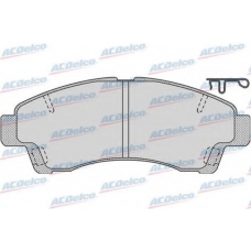 AC969081D AC Delco Комплект тормозных колодок, дисковый тормоз