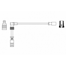 0 356 912 857 BOSCH Провод зажигания