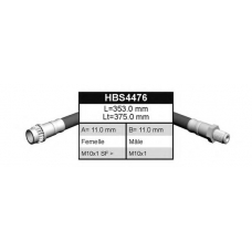 HBS4476 QUINTON HAZELL Тормозной шланг