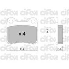 822-092-0 CIFAM Комплект тормозных колодок, дисковый тормоз