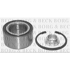 BWK481 BORG & BECK Комплект подшипника ступицы колеса