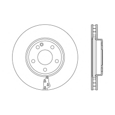 BDR2644.20 OPEN PARTS Тормозной диск