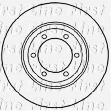 FBD1726 FIRST LINE Тормозной диск