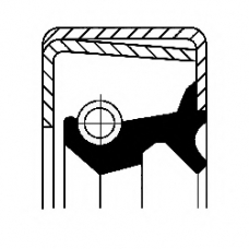 19015067B CORTECO Уплотняющее кольцо, ступица колеса