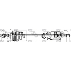 210187 GSP Приводной вал