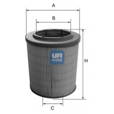 27.628.00 UFI Воздушный фильтр